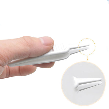 1/2/3/4/5pcs New Baby Safety Tweezers Plastic Tweezers Ear Nose Clean Nose Ears Dirty Baby Care