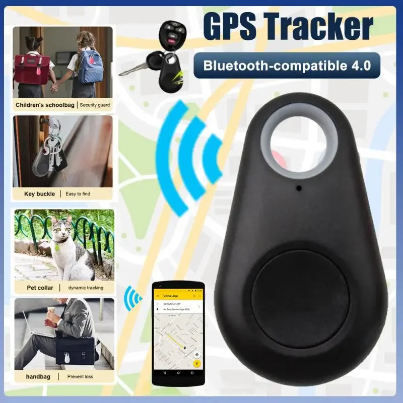 Smart Mini GPS Tracker Anti Lost Finder iTag Tracker Alarm GPS Locator Wireless Positioning Wallet Pet Key Wireless 4.0