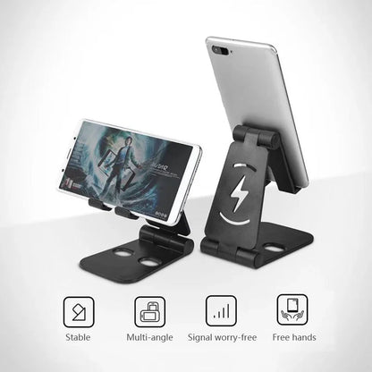 Mobile Phone Stand Universal Desktop Lazy Support Stand Foldable Adjust Phone Holder For Iphone Samsung Xiaomi Phone Accessories